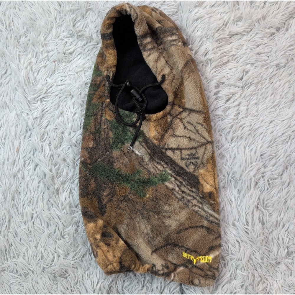 Hot Shot Camouflage Hunting Hood Hat Baclava Warm Soft Woodlands